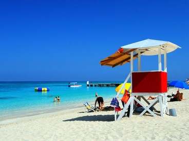 Doctor's Cave Beach, Montego-Bay, Jamaica