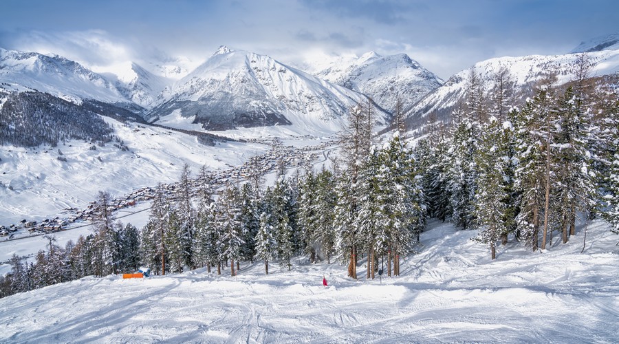 Panorama nei dintorni di Livigno
