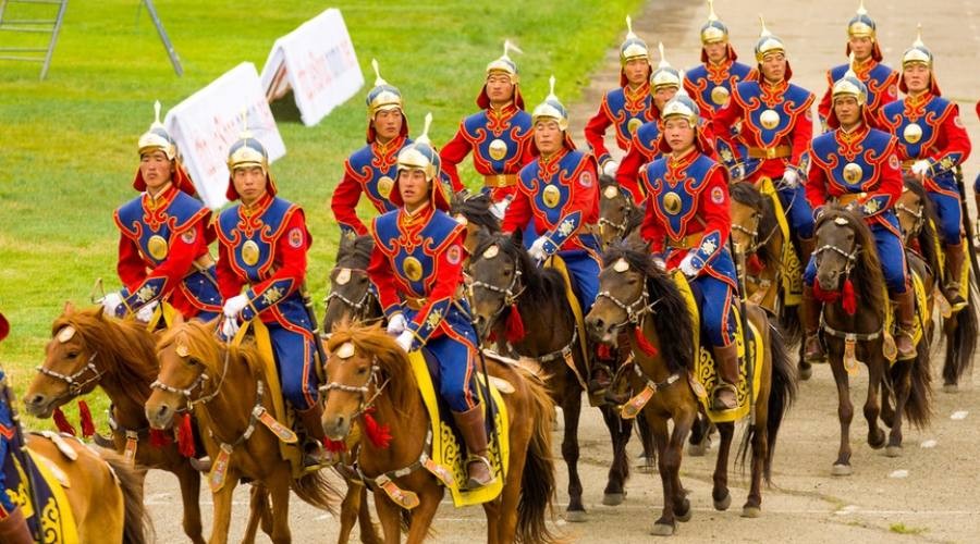 Naadam Festival, parata di apertura