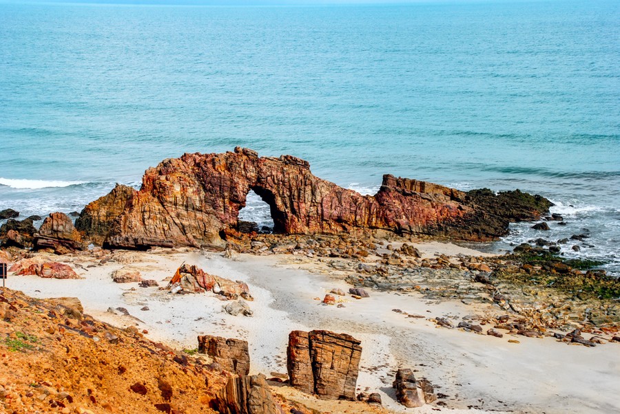 Pedra Furada, nei pressi di Jericoacoara beach