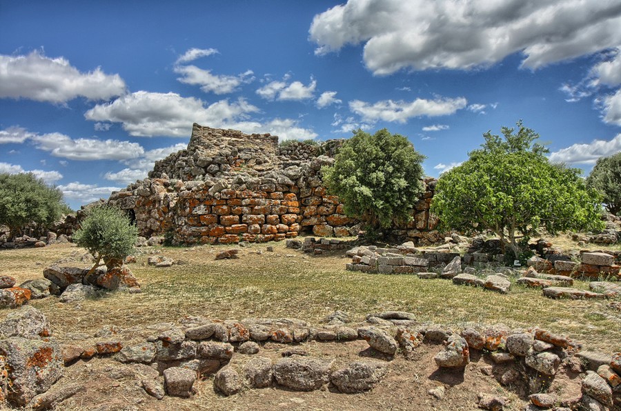 Nuraghe Arrubiu a Orroli, Sardegna
