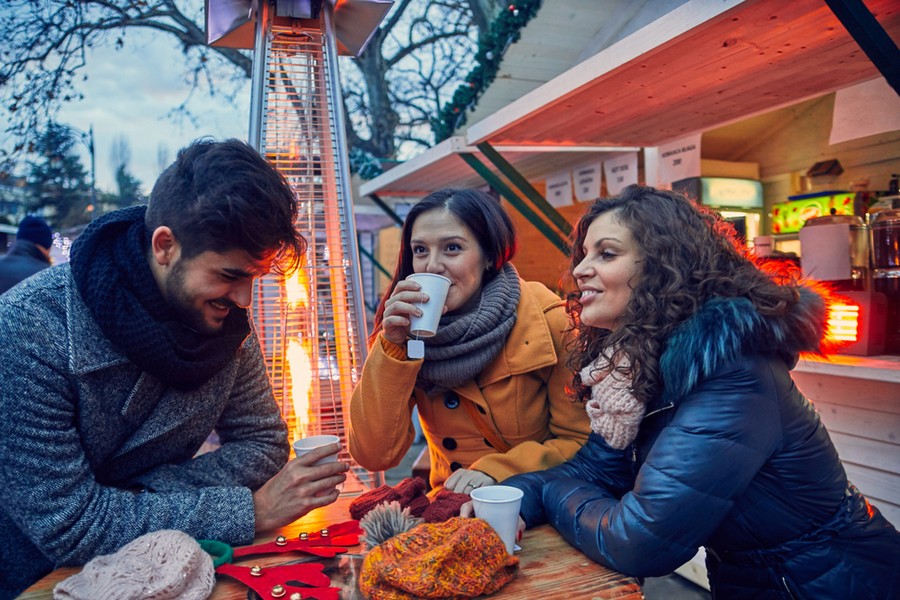 Una pausa a base di vin brulé