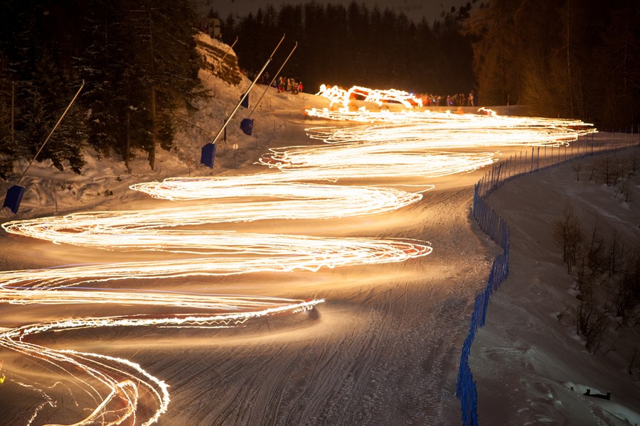 Fiaccolata di fine anno in Valle d'Aosta