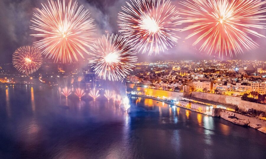 Malta International Fireworks Festival - La Valletta