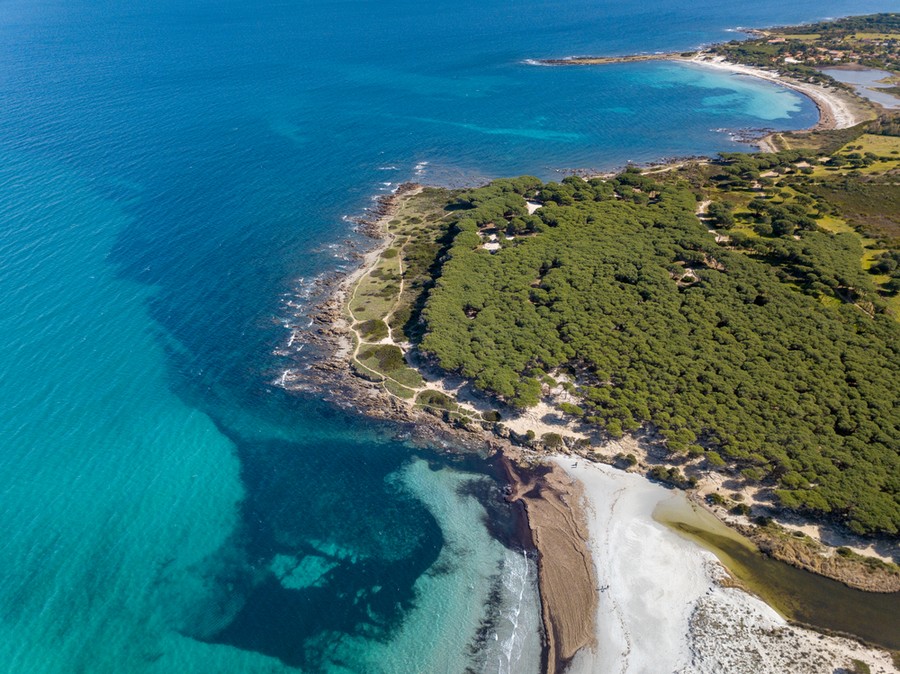 Baia di Sant'Anna, una delle spiagge di Budoni in Sardegna