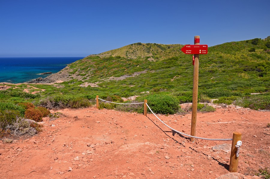 Una tappa sul Cami de Cavalls a Minorca